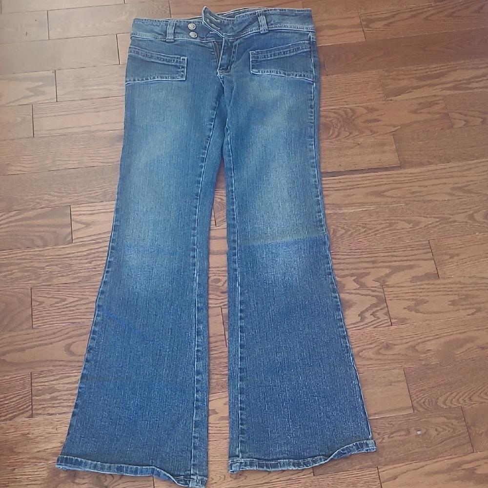 BONGO Denim Flare Wide Leg Jeans